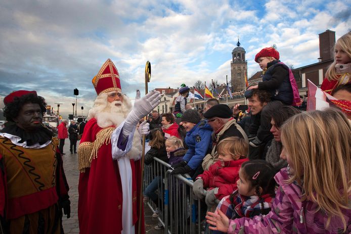 Intocht van Sinterklaas in Deventer.