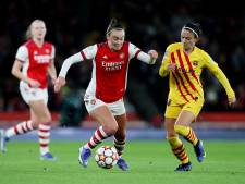 Barcelona opnieuw veel te sterk voor Arsenal, Martens en Miedema maar kort tegenover elkaar