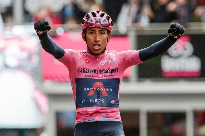 Egan Bernal op archiefbeeld.