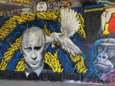Poetin speelt oog kwijt: kritisch graffitiwerk duikt op in Antwerps Park Spoor Noord