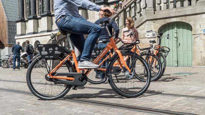 Deelfietsen in Gent steeds vaker gebruikt: ongeveer 1,5 ritten per dag per fiets