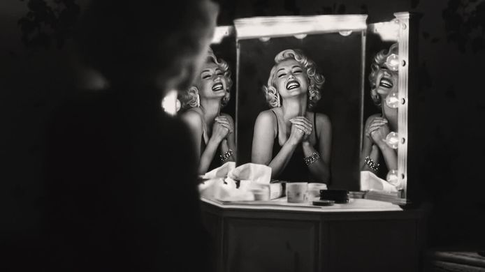 Ana de Armas als Marilyn Monroe in 'Blonde'.