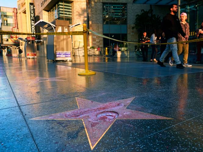 Vandaal vernielt Walk of Fame-ster Donald Trump en dat is niet de eerste keer