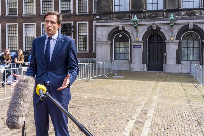 CDA-partijleider Wopke Hoekstra staat komend weekeinde een kritisch partijcongres te wachten.