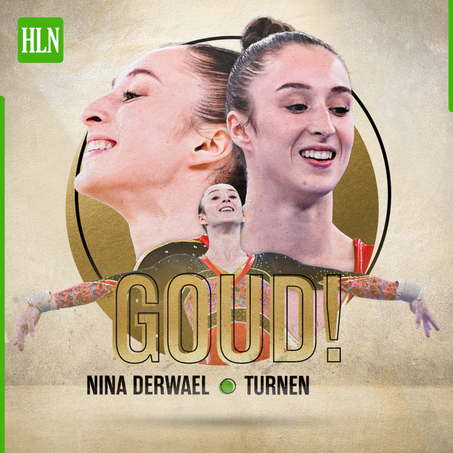 KIJK LIVE. GOUD! Nina Derwael, die goud voelde aankomen ...