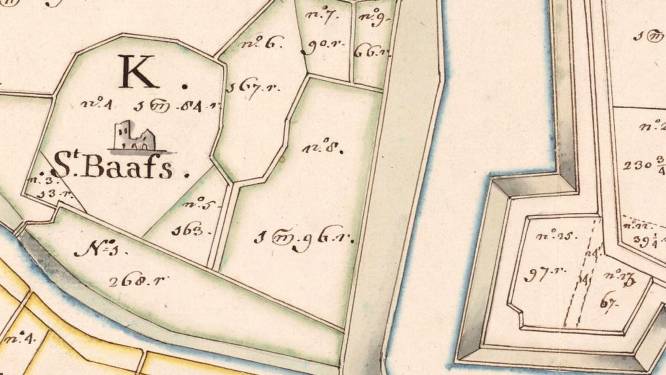 Buiten de vesting gesloten en van de kaart geveegd; Oostburg