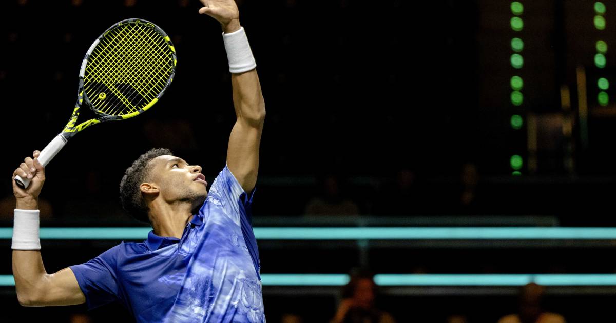 Titelverdediger Félix AugerAliassime begint sterk in Ahoy, ook