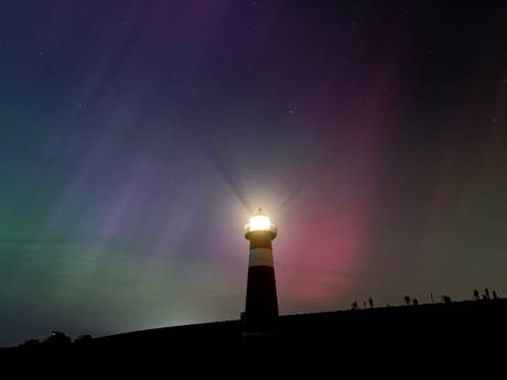 Noorderlicht met blote oog te zien in Zeeland: ‘Nog bijzonderder dan in Noorwegen’