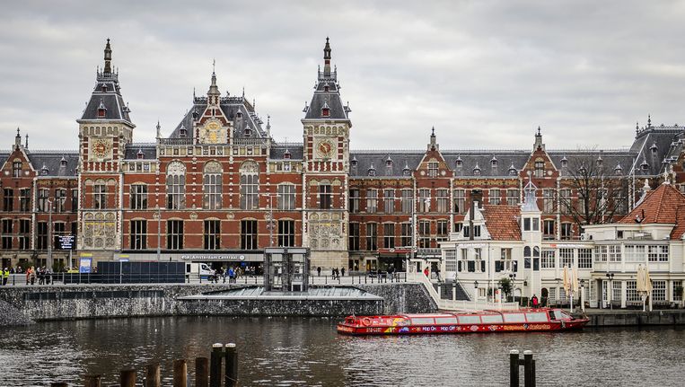 De dakloze N. Gyarmati werd op 18 januari voor het Centraal Station doodgestoken. Beeld anp