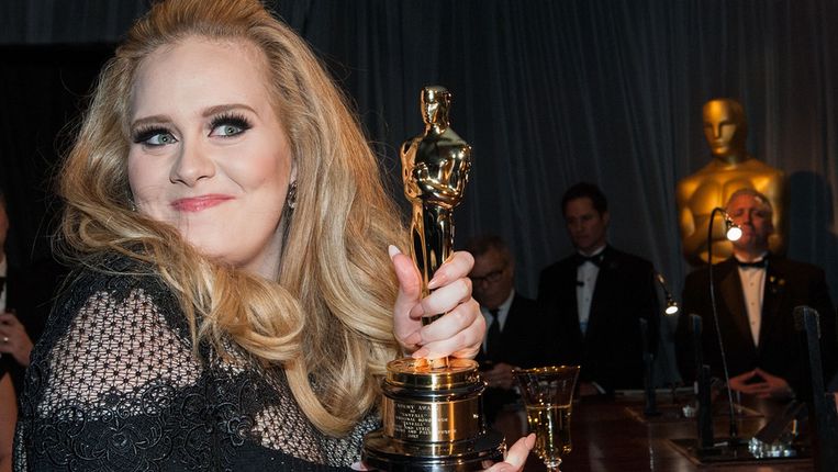 Adele wint Oscar voor meeste tweets | De Morgen