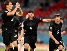 Duitsland kruipt tegen Hongarije door oog van de naald en treft Engeland op Wembley