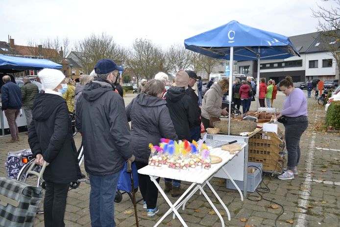 Boerenmarkt in Oostende.