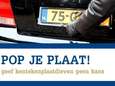 Diefstal kentekenplaten rukt op in Nederland: politie adviseert ze steviger vast te zetten