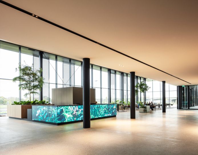 De realisatie van MonaVisa is te zien in de de NOA-showroom van Renson.