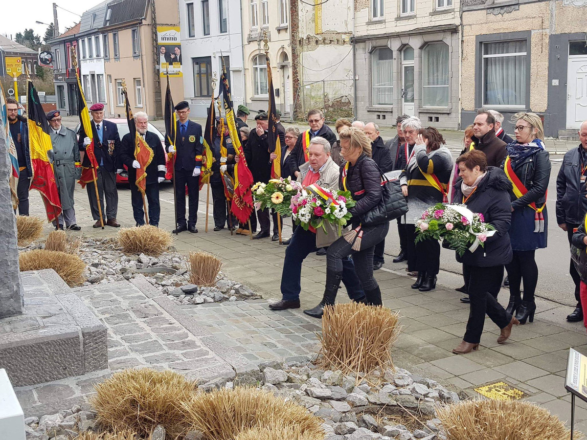 La Commune de Courcelles a rendu hommage à l’Abbé Bougard Foto 7sur7.be