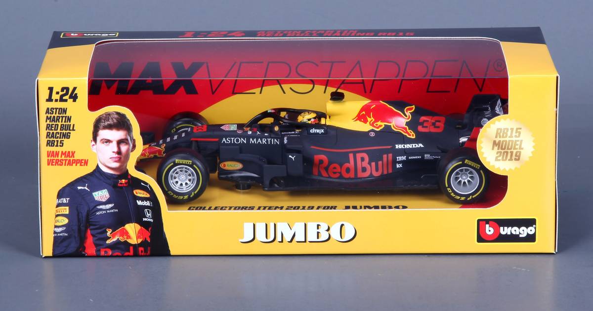 Beroemdheid verhaal Versnellen Max Verstappen-auto racet de winkel uit: Jumbo laat extra voorraad maken |  Uden, Veghel e.o. | bd.nl