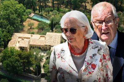In dit buitenverblijf van zeker 10 miljoen euro vinden Albert en Paola rust (maar dat breekt hen nu zuur op)