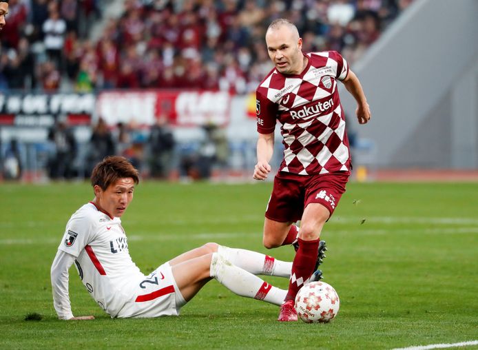 Andrés Iniesta is momenteel aan het werk bij het Japanse Vissel Kobe.