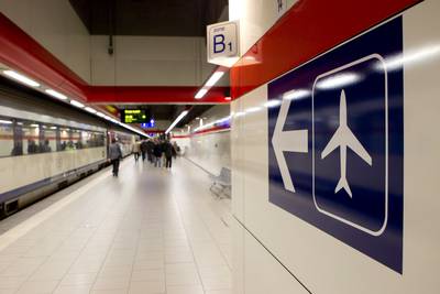 Met de trein naar Brussels Airport wordt iets duurder