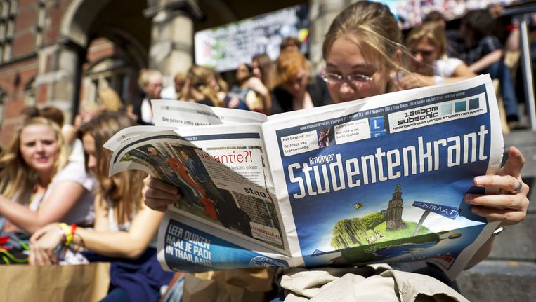 Bijna de helft van de studenten die nog thuis woont, zegt daarvoor te kiezen omdat ze geen basisbeurs krijgen. Beeld ANP