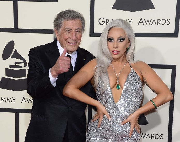 Lady Gaga en Tony Bennett woonden in 2015 samen de Grammy Awards bij. De twee traden dat jaar ook samen op tijdens Gent Jazz.