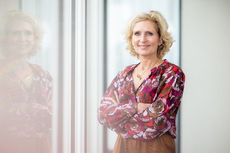 Véronique Goossens, hoofdeconoom bij Belfius. Beeld Sofie Silbermann