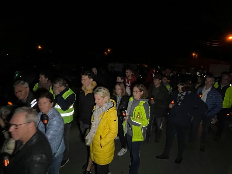 Net geen 3.000 deelnemers aan fakkeltocht ‘Grote Boze Wolven’ in Oudsbergen
