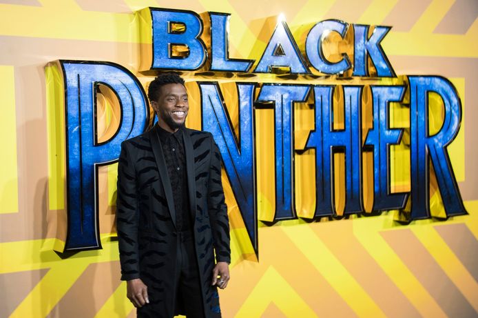 Chadwick Boseman uit Black Panther.