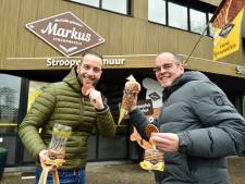 ‘Stroopwafelmuur’ is een hit: ‘Iemand die een cadeau nodig had fietste langs de muur’