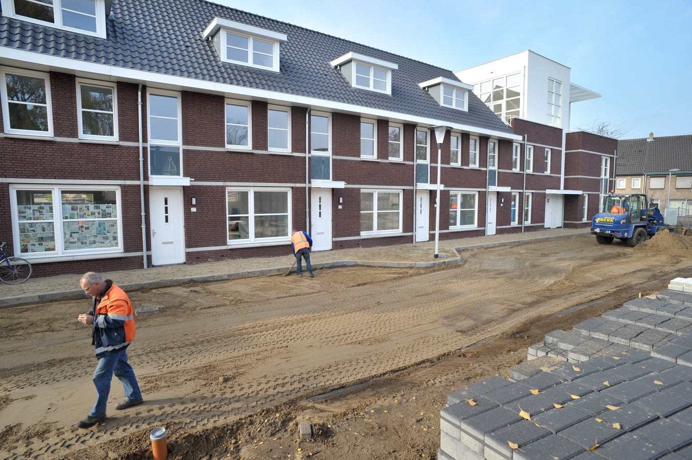 Nieuwbouwwoningen in Helmond.
