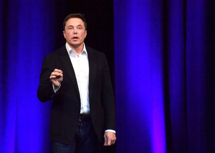 CEO van Tesla Elon Musk.