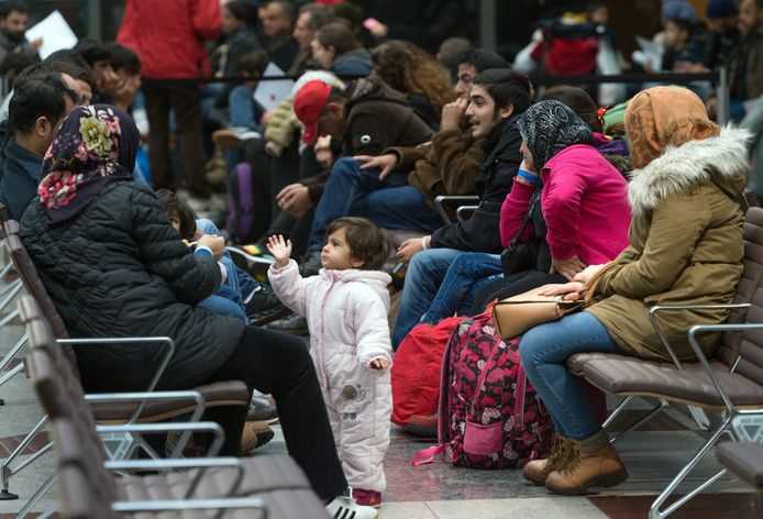 In 2015 kwamen heel wat vluchtelingen uit Syrië en Irak toe in West-Europa.
