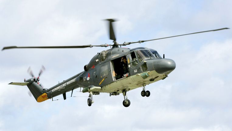 Een archieffoto van een Lynx-helikopter van de Koninklijke Marine. Beeld ANP