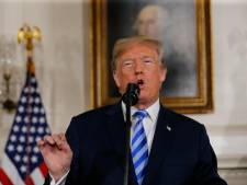 Trump zegt atoomakkoord met Iran op