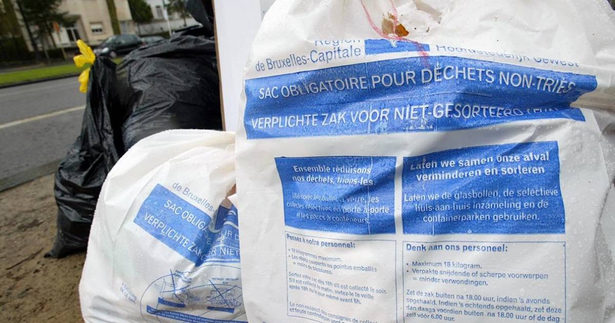 Sac poubelle bleu bruxelles 2025