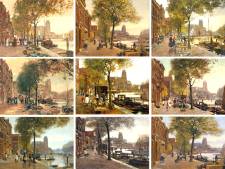 De Duitse kunstenaars Hermann en Hermanns waren verzot op Dordrecht