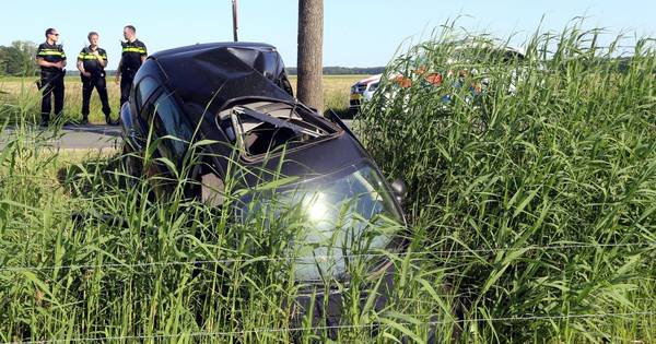 Automobilist opgepakt na aanrijding met boom in Cromvoirt.