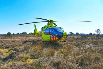 Fietser zwaargewond na valpartij op Leenderheide