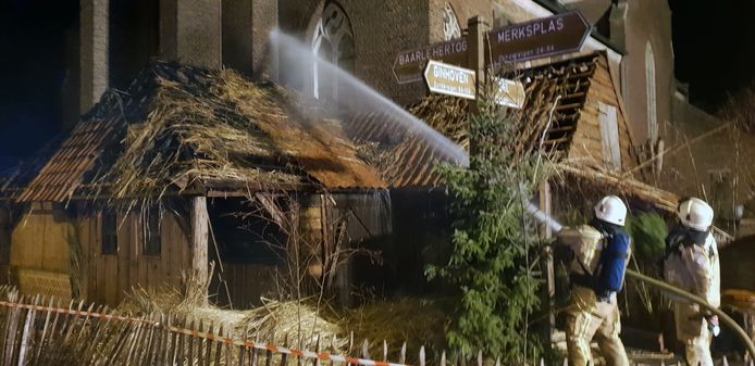 Op 1 januari 2019 brandde de kerststal van Zondereigen uit.