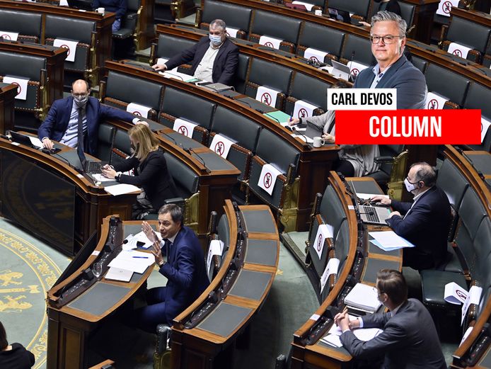 Parlement Kamer plenaire Carl Devos