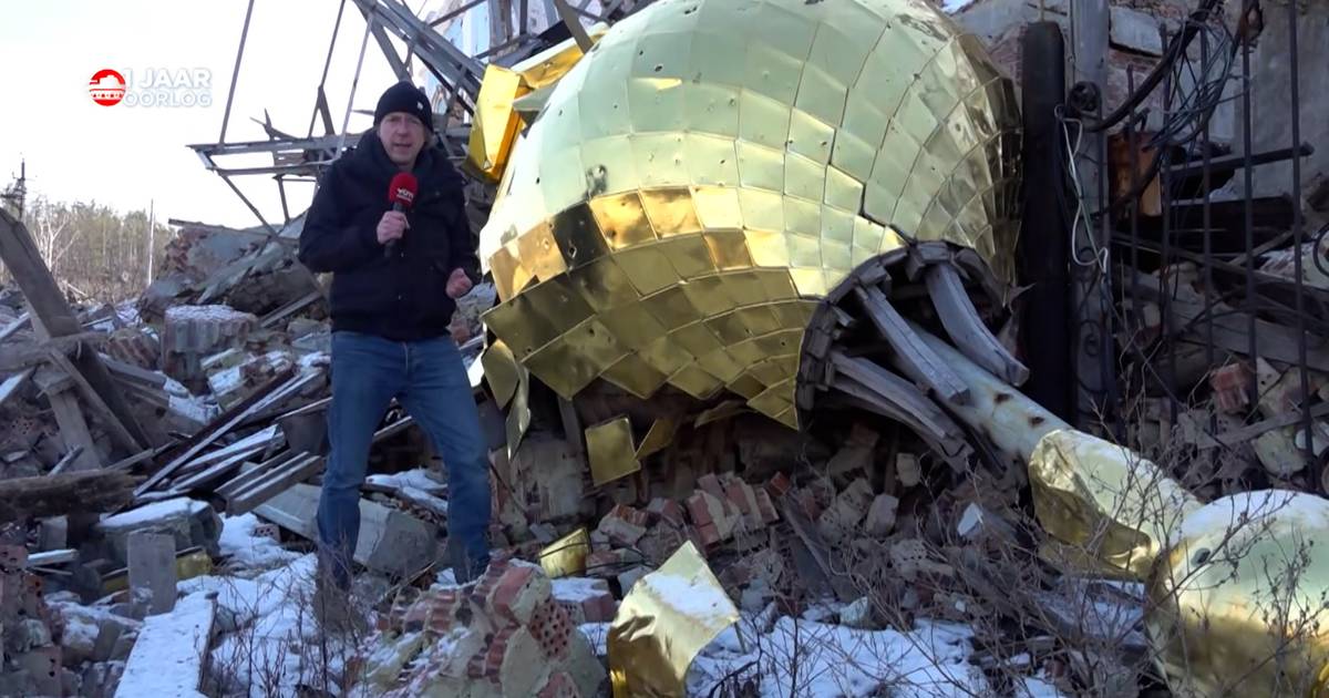 Ruben Ramachers visits a Ukrainian village that has been wiped off the face of the earth, “This shows the complete devastation” |  outside