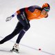 Schaatser Roest is goed, maar toch niet goed genoeg voor een nieuw record op de 5 km