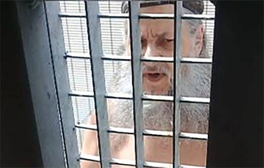 Marc Dutroux, à la prison de Nivelles