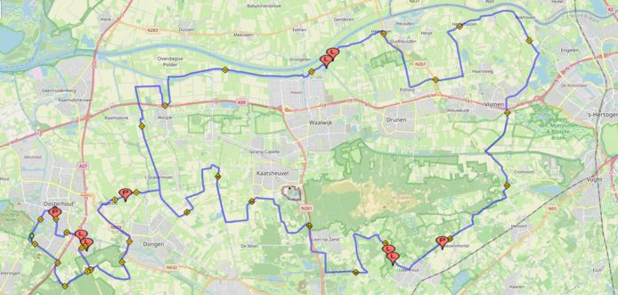 route zlm tour oosterhout