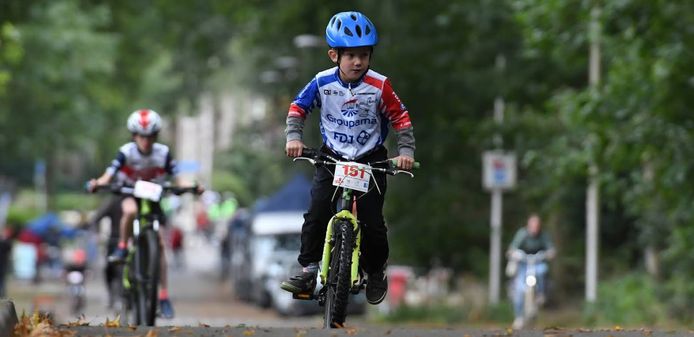 Jonge deelnemertjes aan de klimtijdrit van LaVuelta033 in 2020. Ook zij zullen dit kalenderjaar niet kunnen starten.