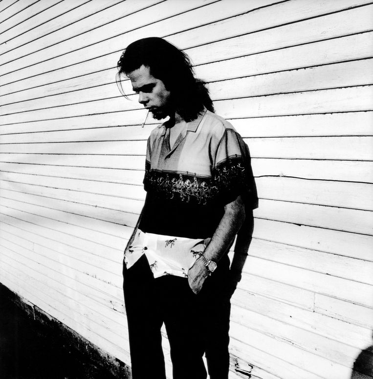 Anton Corbijn portretteerde Nick Cave in Santa Monica, in 1991. Beeld Anton Corbijn / Contour by Getty Images