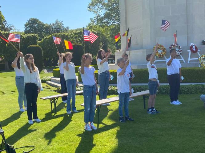 Jubileumeditie Memorial Day komende zondag, met Waregemse schoolkinderen die Amerikaans volkslied brengen