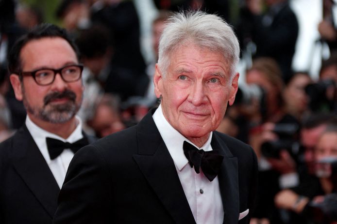 Harrison Ford op het filmfestival in Cannes
