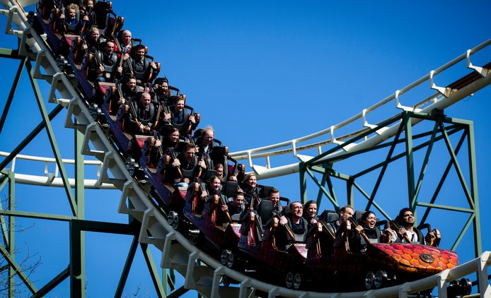 De bekende achtbaan de Python in de Efteling: "Een stukje Nederlandse geschiedenis."