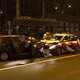 Frontale botsing auto en politiewagen op Stadhouderskade